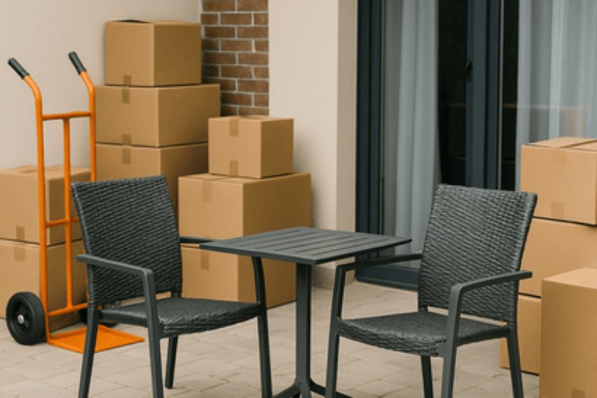 Καρέκλες εξωτερικού χώρου - Μετακόμισεις