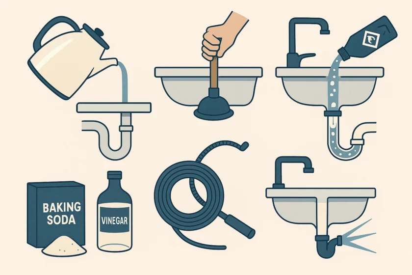 Πως ξεβουλώνει μια αποχέτευση