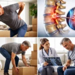 Κήλη Μεσοσπονδυλίου Δίσκου από μετακομίσεις